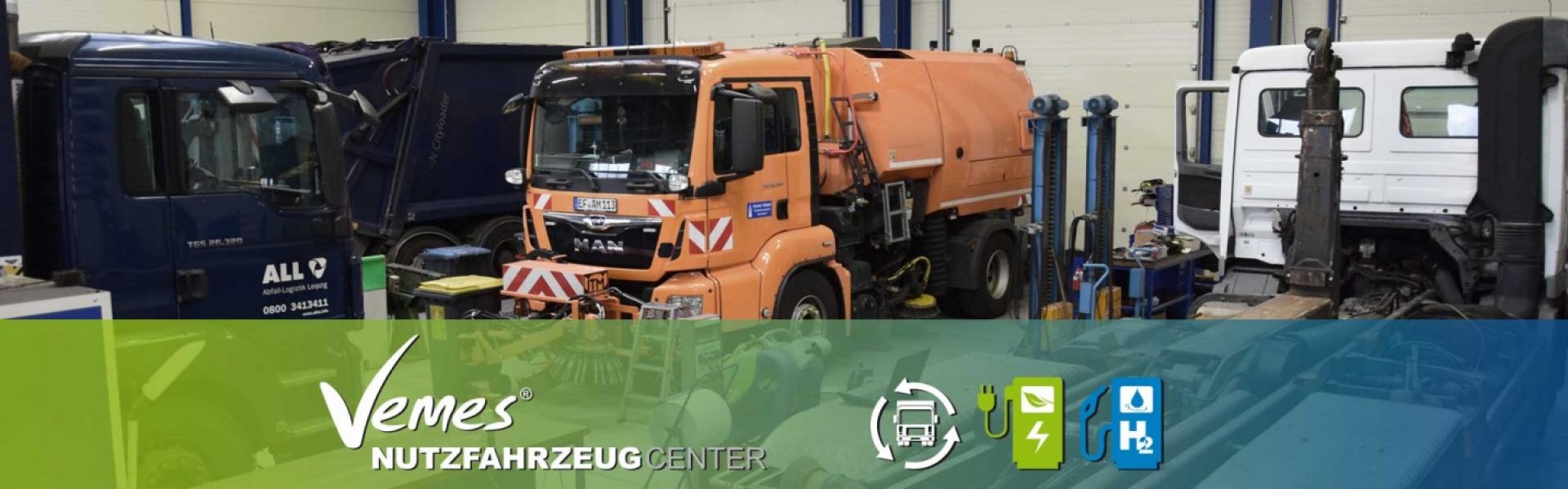 Werkstatt alle Antriebe, Diesel Elektro Wasserstoff